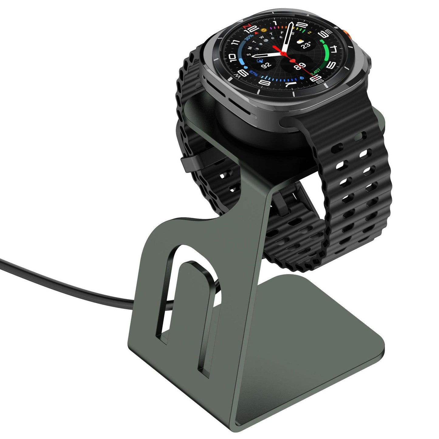 Compatible Samsung Galaxy Watch7 Metal Stand Ultra Aluminum Alloy Charger Dock