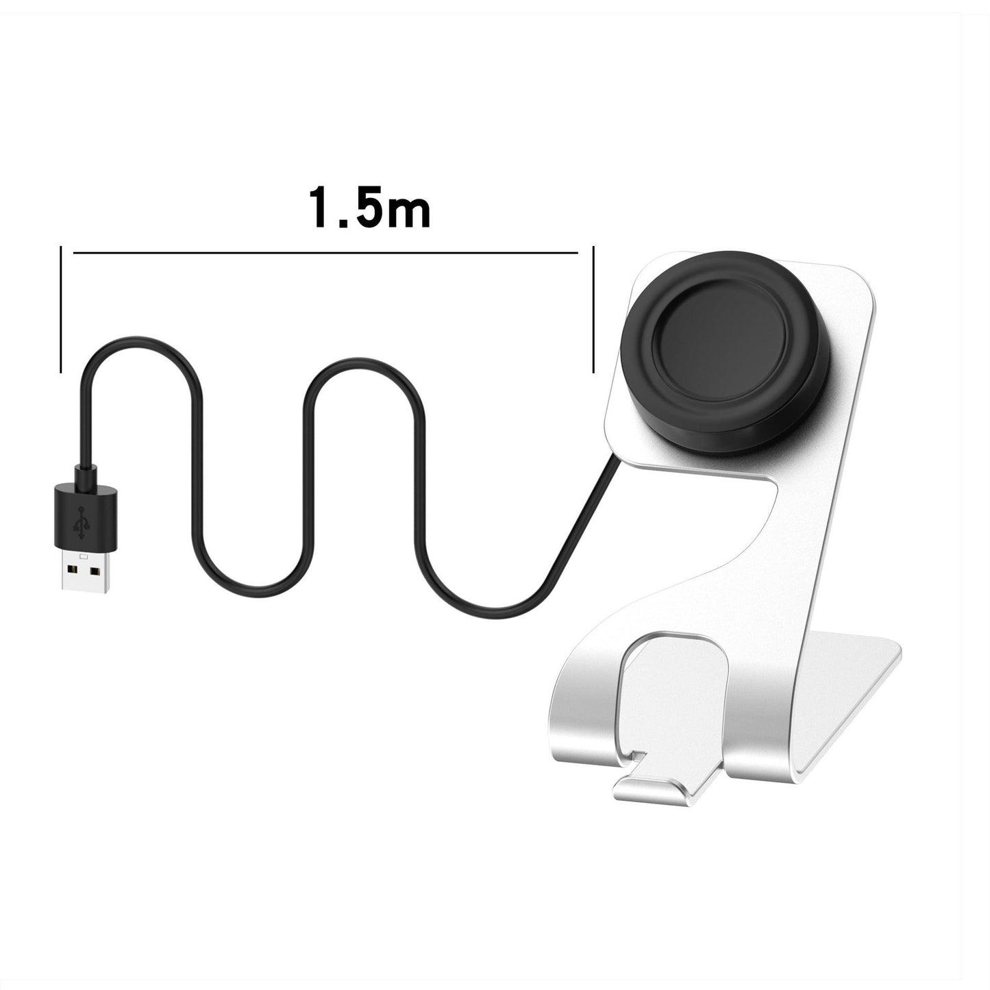 Compatible with Samsung Galaxy Watch 3/Active2 Watch Second Generation Metal Stand Charger Gear S3 Charger