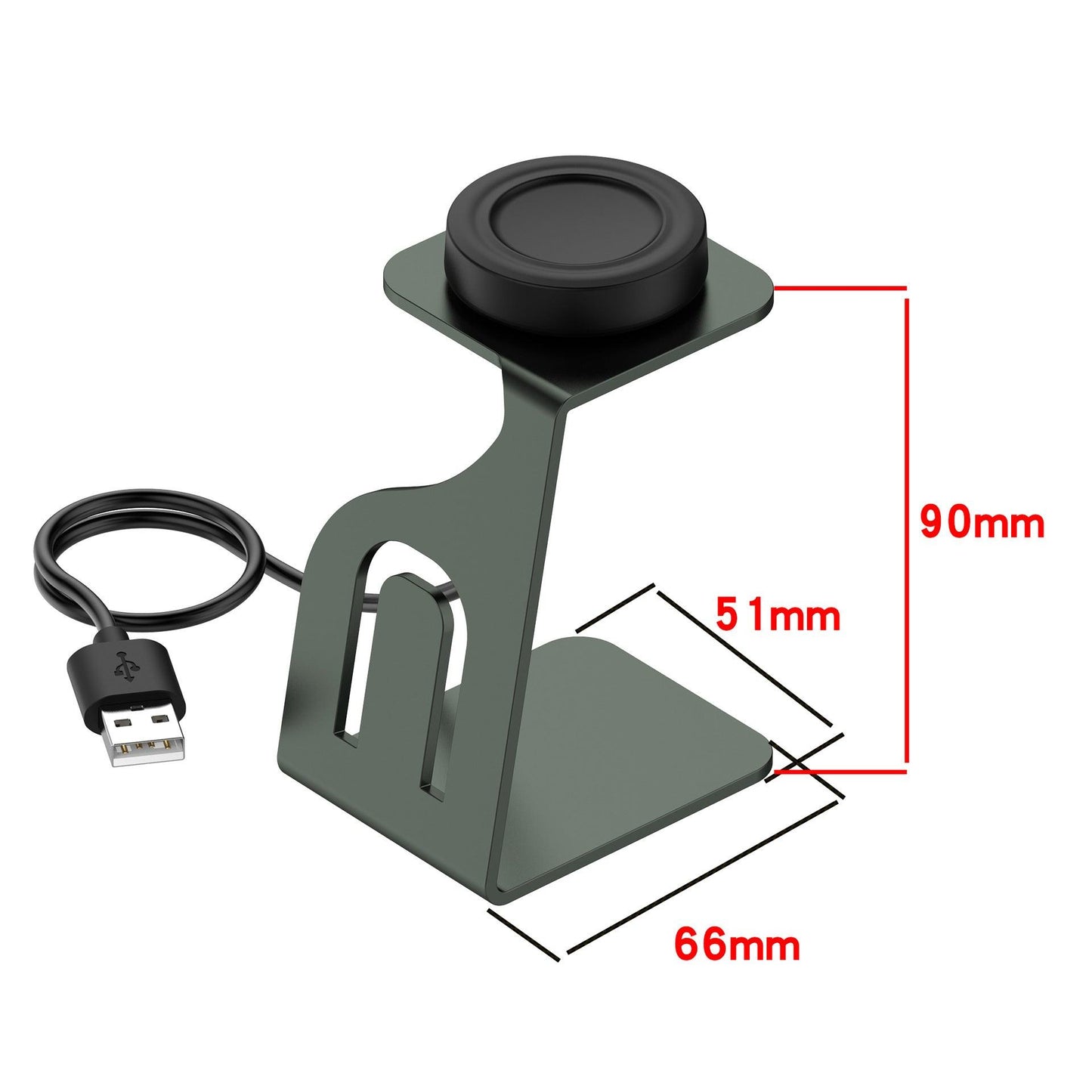 Compatible Samsung Galaxy Watch7 Metal Stand Ultra Aluminum Alloy Charger Dock