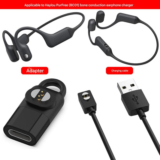 Compatible Heylou Earphones Haylou PurFree Charging Cable Bluetooth Earphones BC01 Adapter Earphone Charger