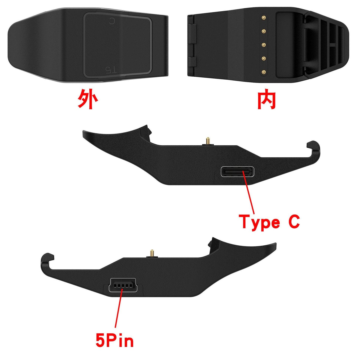 Suitable for Jiaming Dog Collar Charger T5 TT15 TT10 T15 Gtt15x TT25 Charging Cable