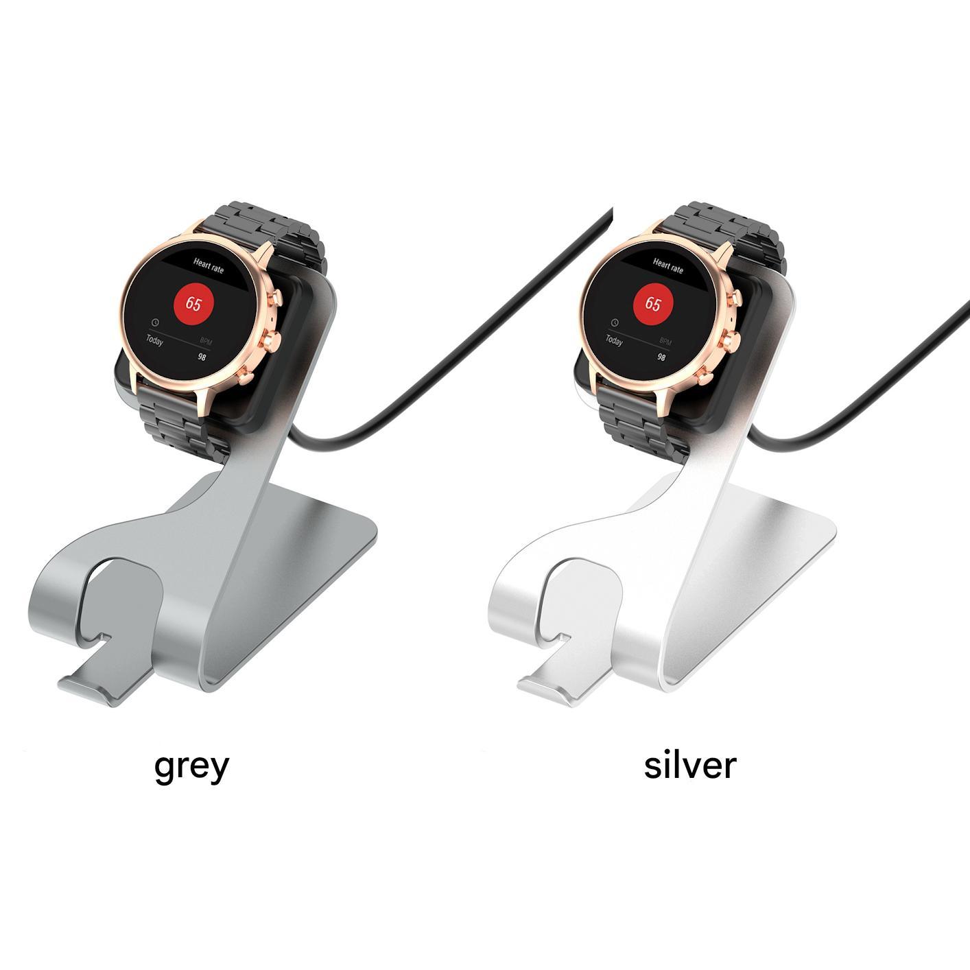 Suitable for Fossil Gen5 Smart Watch Second Generation Aluminum Alloy Bracket Fossil Gen6 Heart Rate Charger