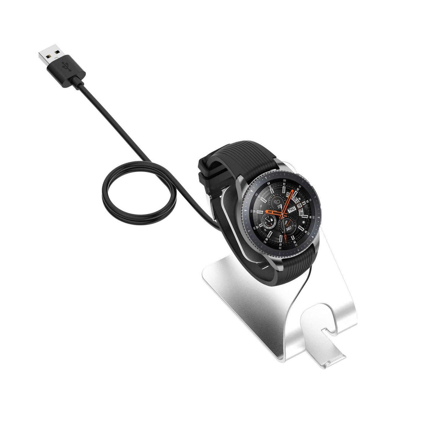 Compatible with Samsung Galaxy Watch 3/Active2 Watch Second Generation Metal Stand Charger Gear S3 Charger