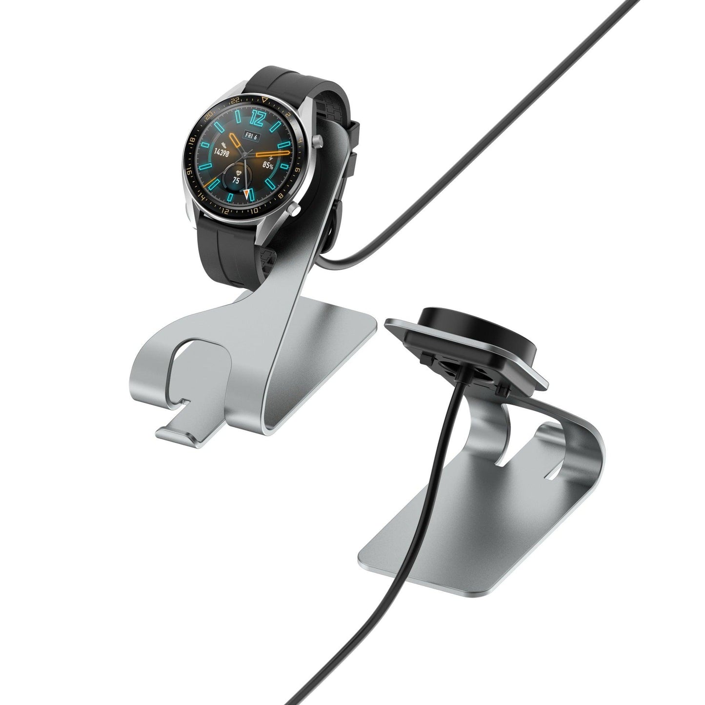 Compatible Huawei GT5 Pro Aluminum Alloy Charger Huawei Watch GT5 Metal Stand